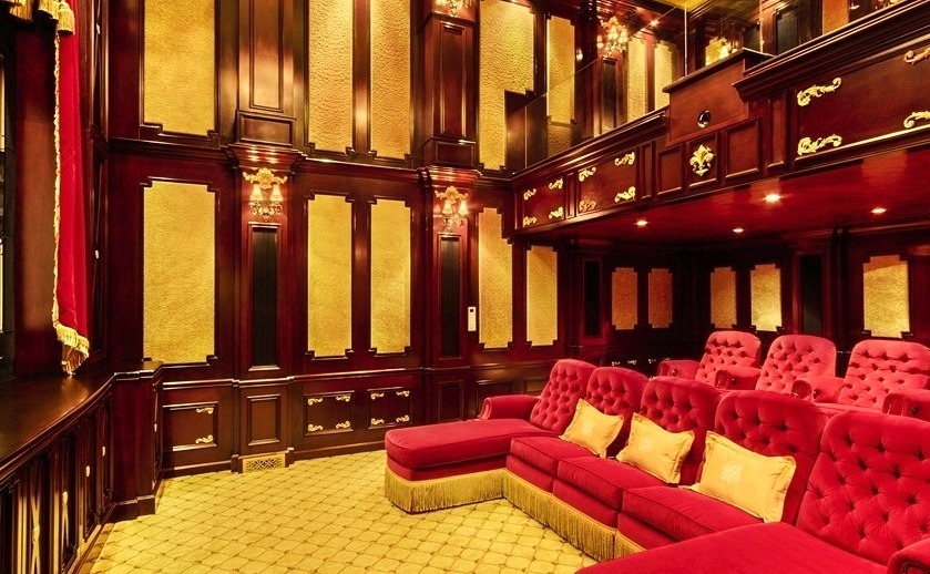 Huge Movie Theatre in a Mansion